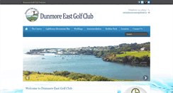 Desktop Screenshot of dunmoreeastgolfclub.ie