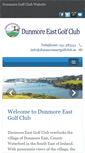 Mobile Screenshot of dunmoreeastgolfclub.ie